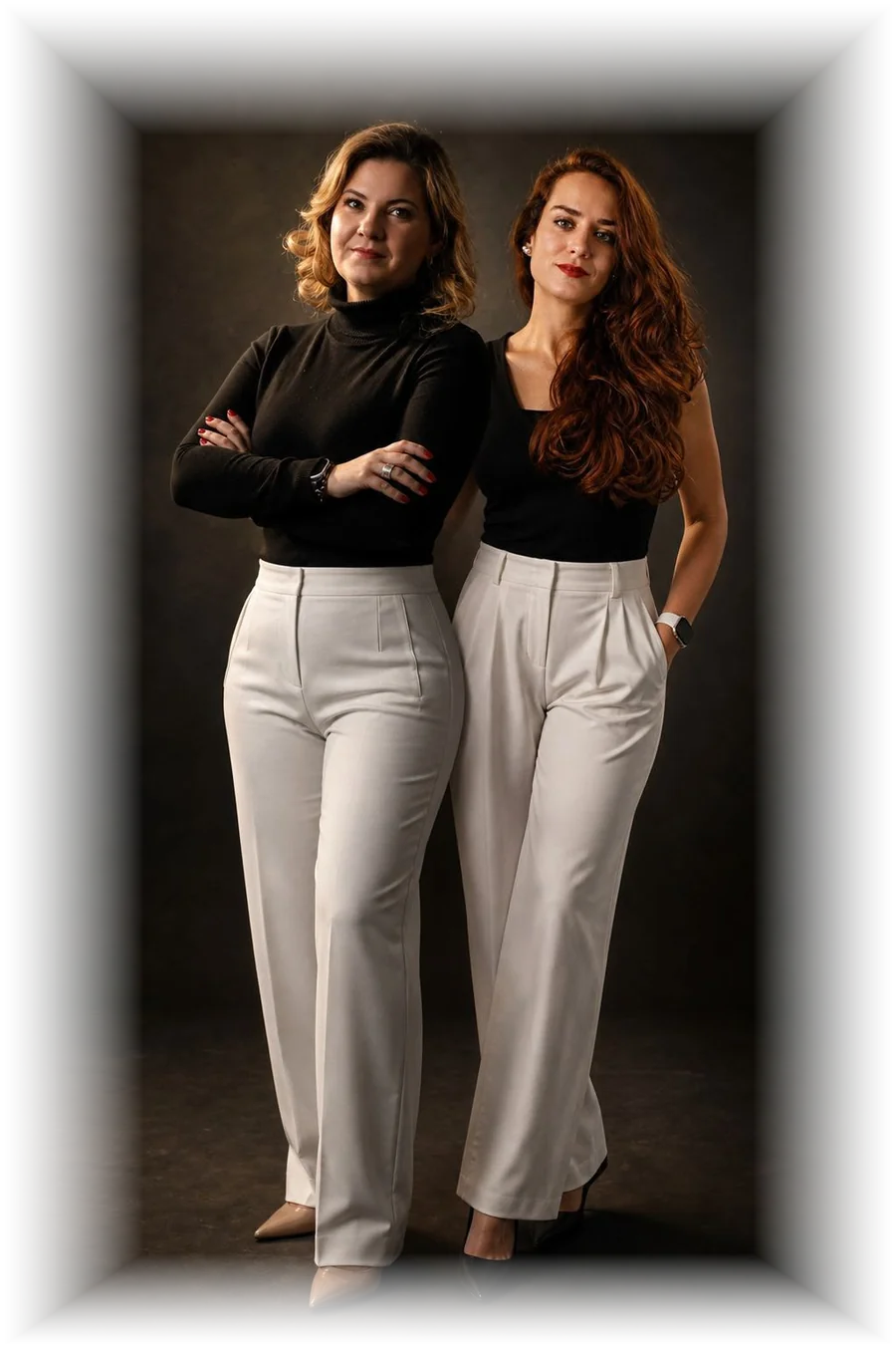 Paloma e Joana, lado a lado